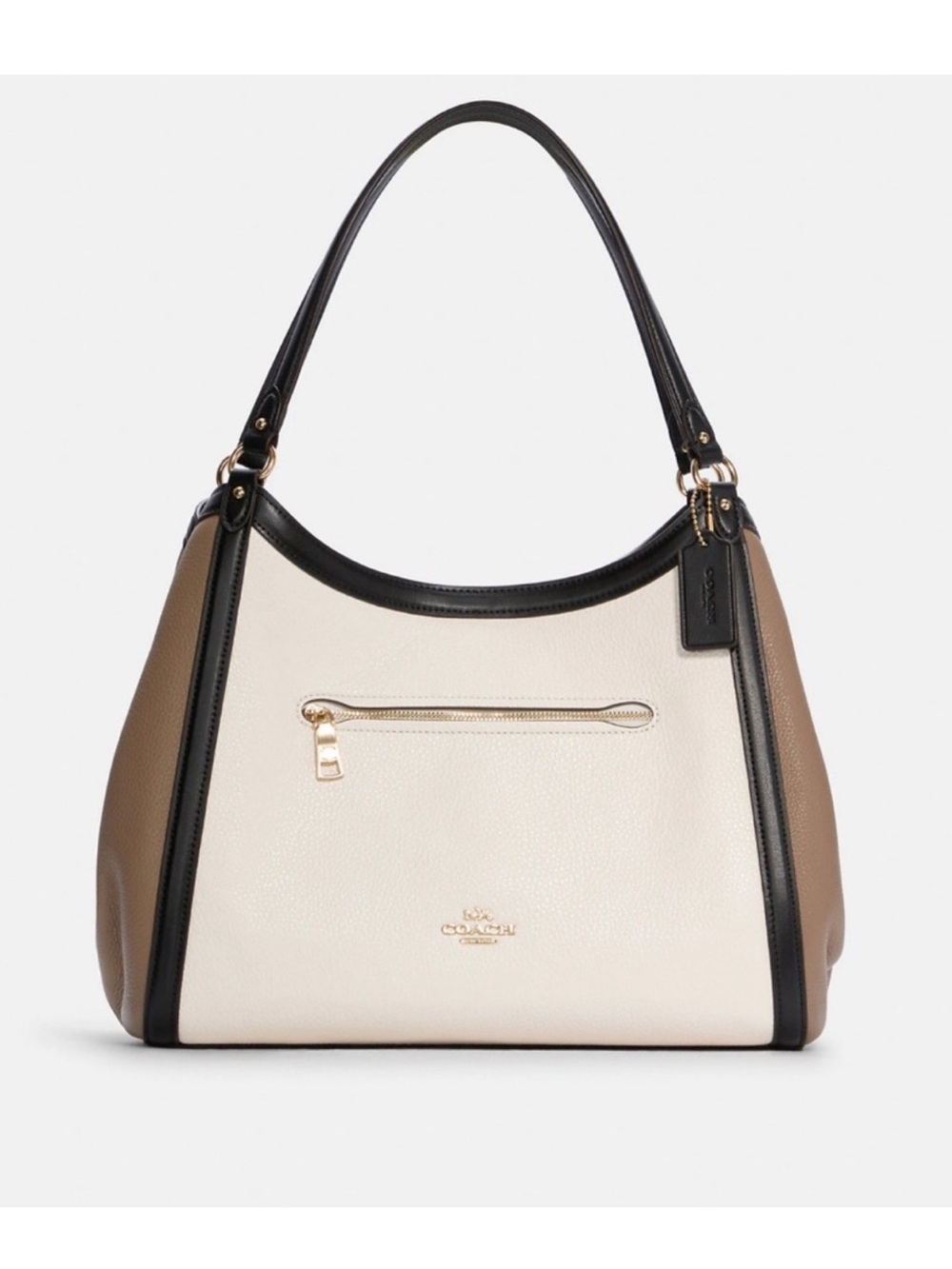 Coach Kristy Shoulder Bag Chalk W/ Colorblock
